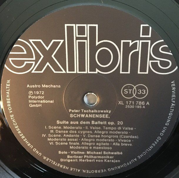 Schallplatten: Peter Tschaikowsky – Schwanensee / Dornröschen (LP) – Gebraucht aus Grüningen von  2