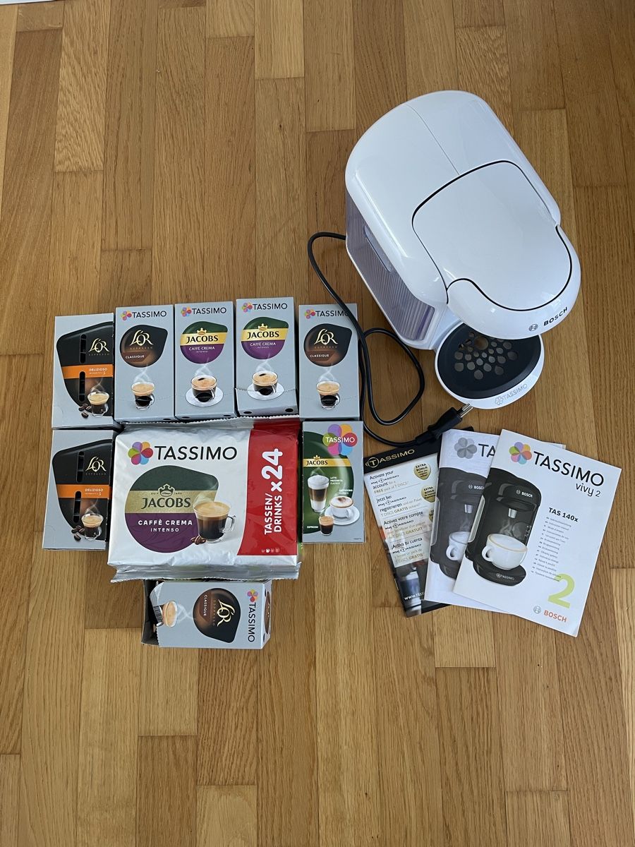 Bosch Macchine per caffè & Macchine per espresso: Tassimo Kaffeemaschine mit Kaffee – Usato da Roggwil BE venduto da 7lara7