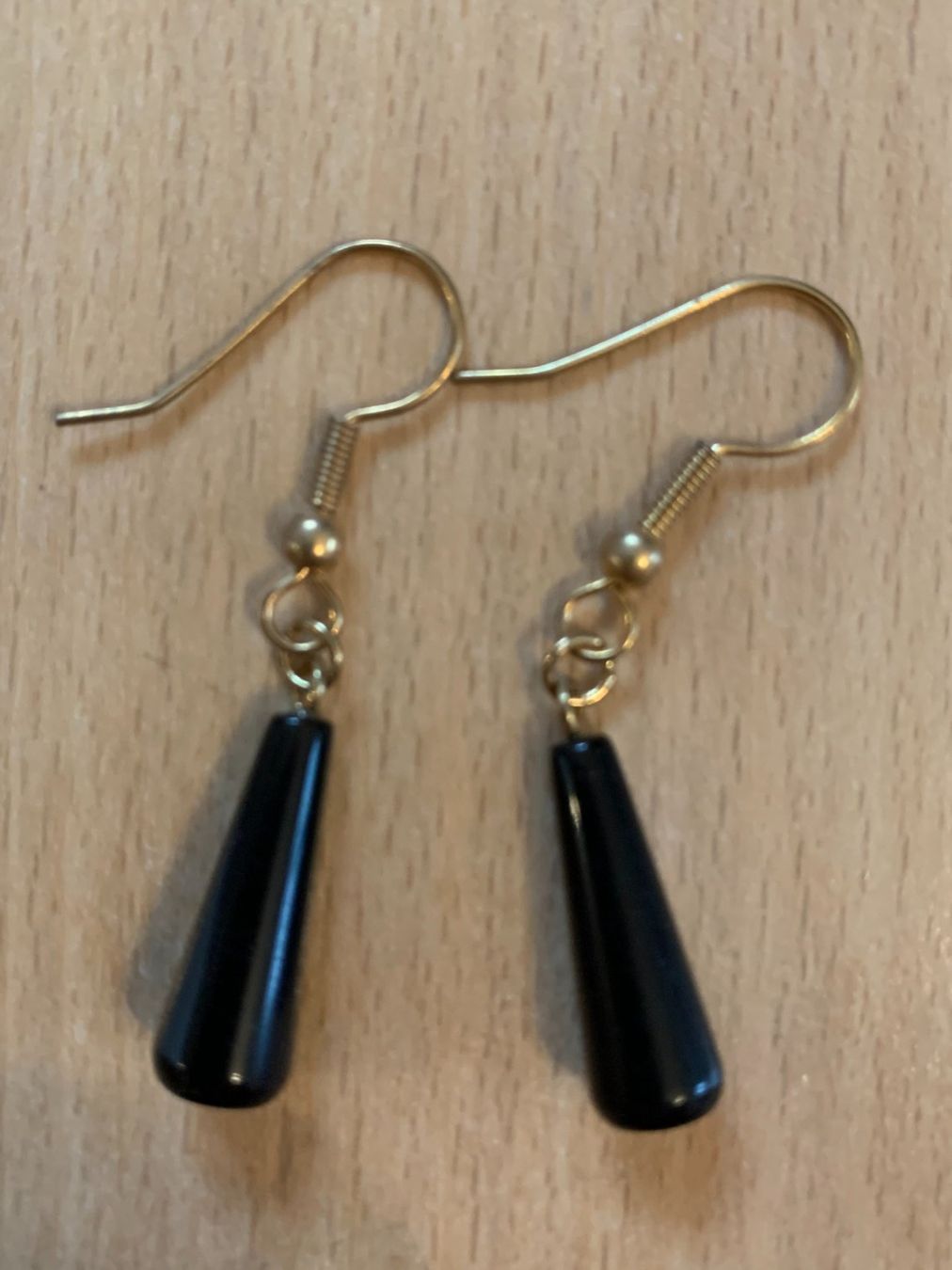 Boucles d'oreille: Ohrhänger Onyx, Schwarz – Neuf (Voir description) à Worb par farben20zauber
