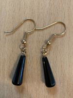Ohrhänger Onyx, Schwarz
