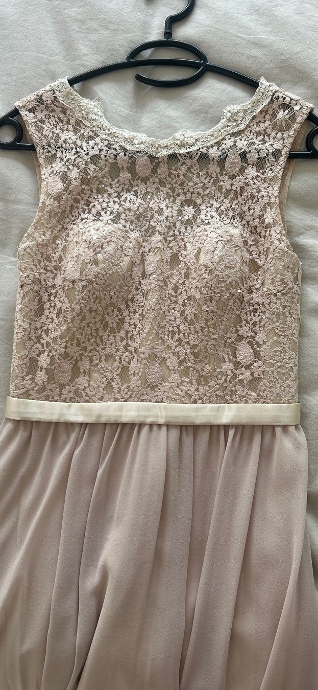 Kleider: Kleid beige/rosé Gr. 34 – Gebraucht aus Baden von jas_xrz5 2