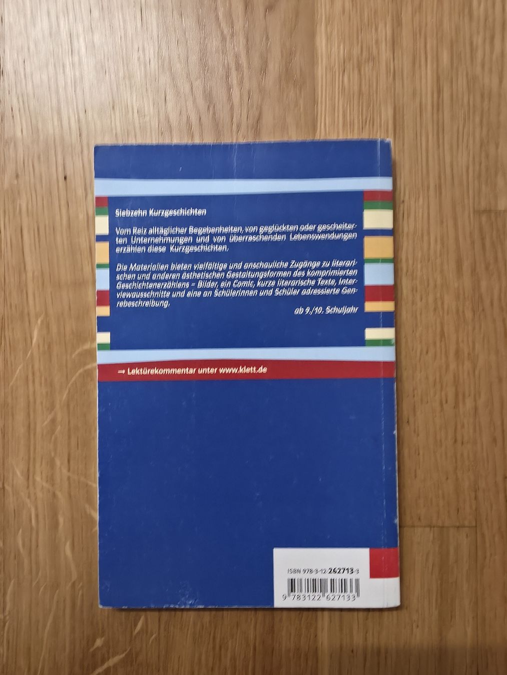 Libri: Siebzehn Kurzgeschichten, Klett, – Usato da Bern venduto da KavIndustries 1