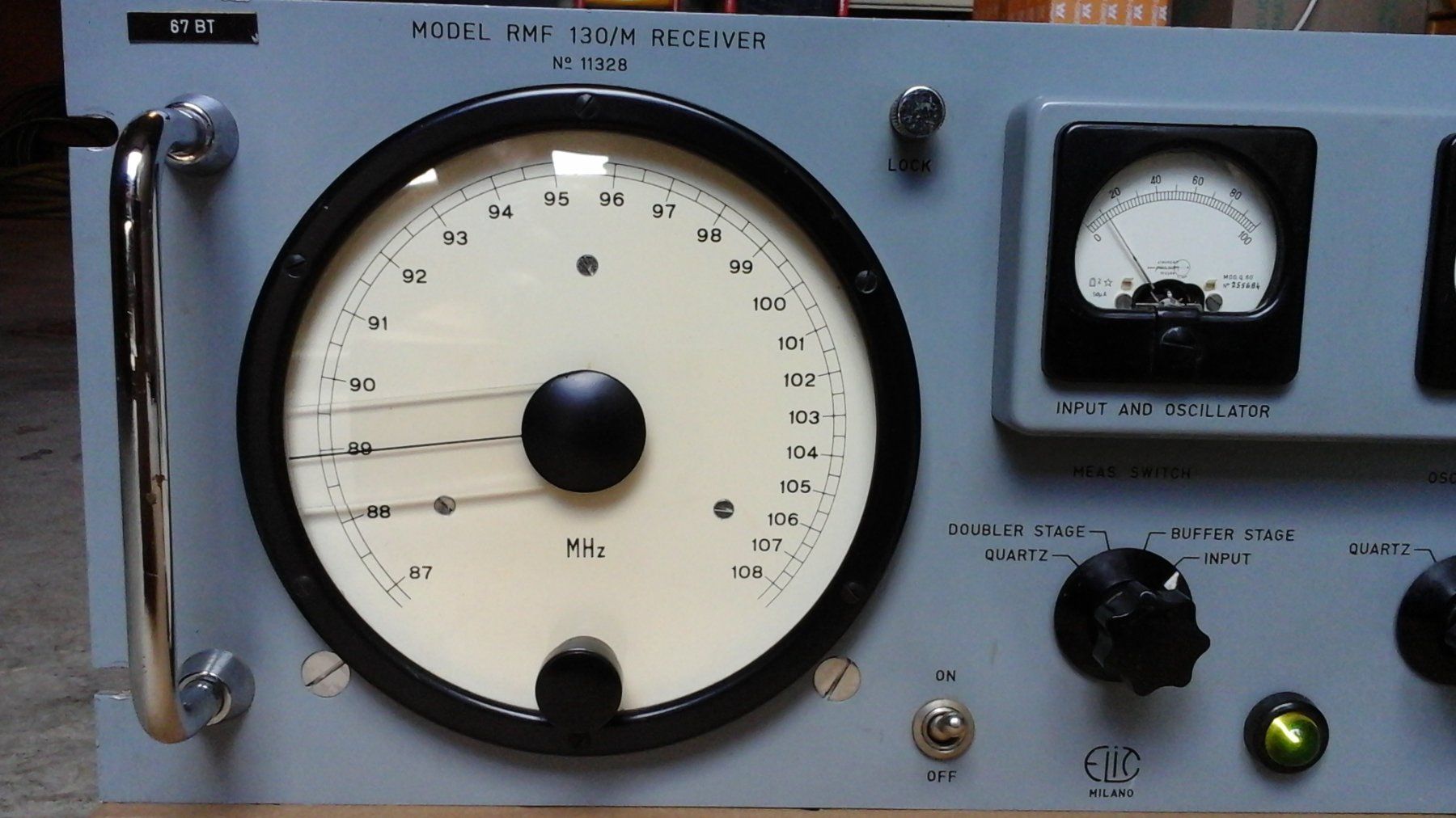 Radios: Model RMF 130/M UKW Receiver von ELIT Milano – Gebraucht aus Farnern von Radiovox 1
