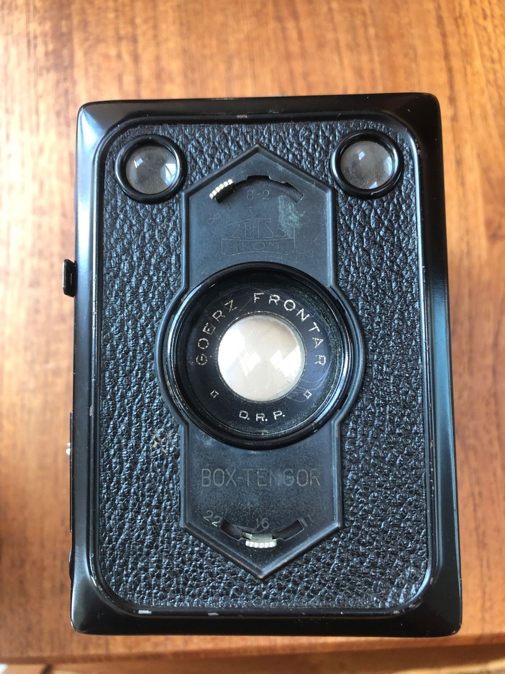 Fotocamera: Goerz Box-Tengor Kamera mit Ledertasche gebraucht – Usato da Arlesheim venduto da leyRum4.5 1