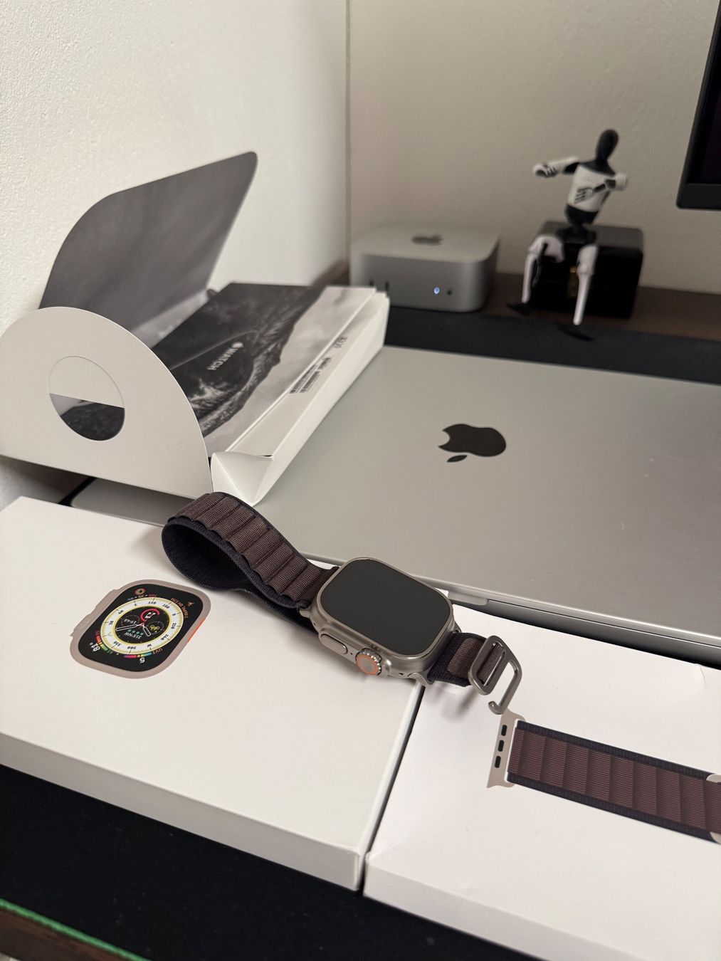 Apple Smartwatch: Apple Watch Ultra Natural Titanium – Usato da Schübelbach venduto da Rahnmont