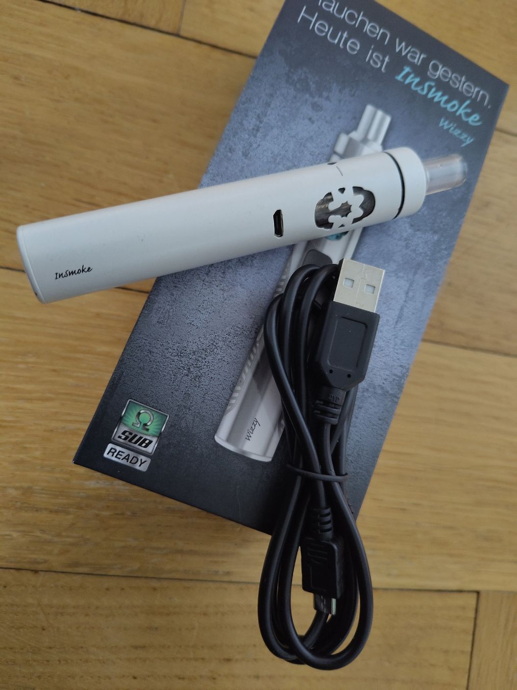 Autres tabacs: Insmoke Wizzy Set - kaum gebraucht, E-Zigarette, Vaporizer – D'occasion à Liebefeld par uhcbiel17 3