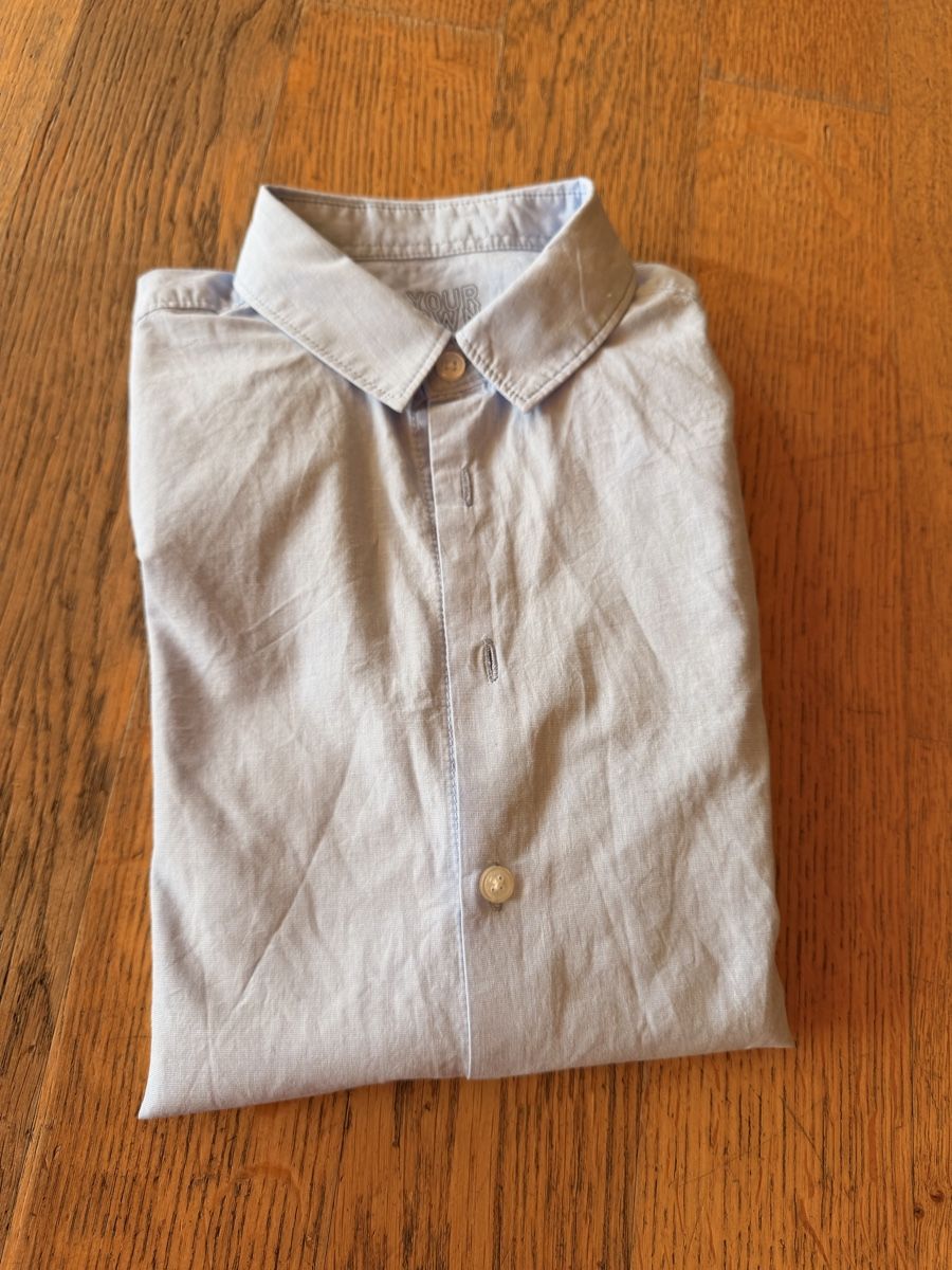 C&A Camicie, T-shirt & Polo: Hemd Gr. 164 Hellblau langarm – Usato da Burgdorf venduto da vicae 2