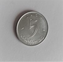 5 Centimes Frankreich 1962 - unzirkuliert