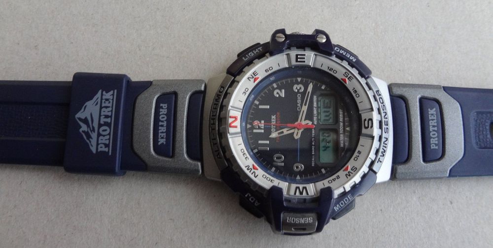 Montre Casio Pro Trek PRT-70 Vintage - Module 2307 - NOS (New Old Stock) Japon - Neuf Avec étiquettes