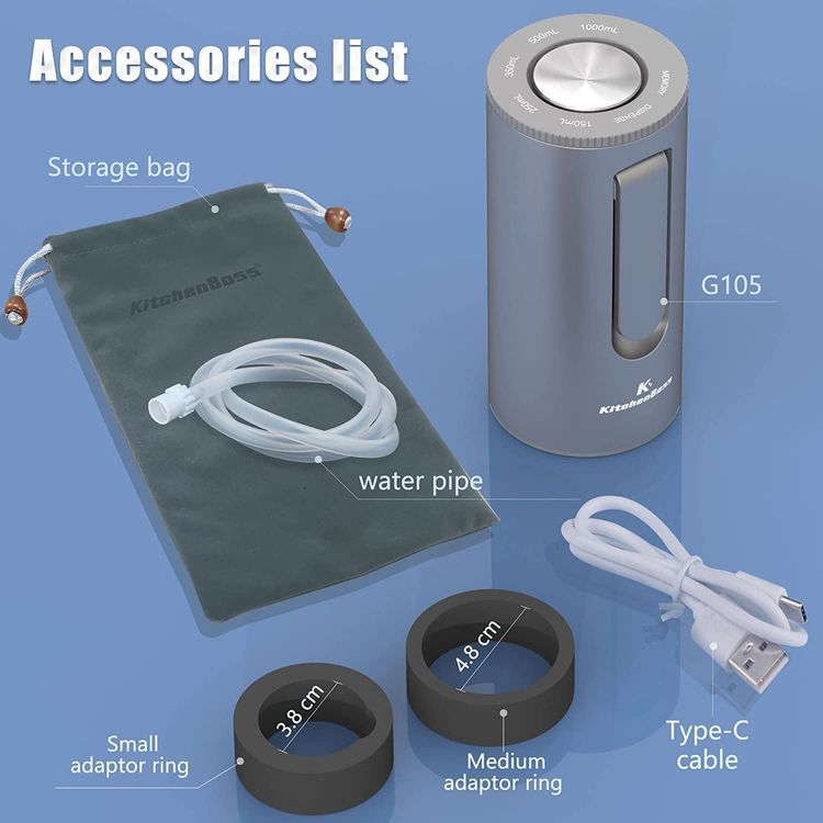 Wasserflaschen Pumpe USB 1-5 Gallonen