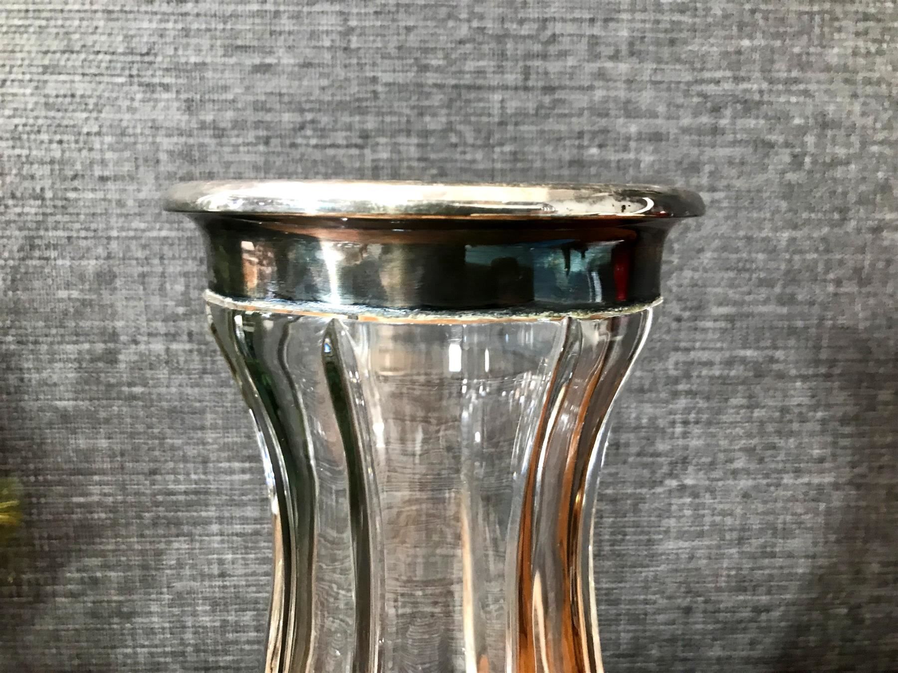 Vasi & Recipienti: Vase Silber Kristall WTB 835 – Usato da Laufenburg venduto da industrial-silence 3