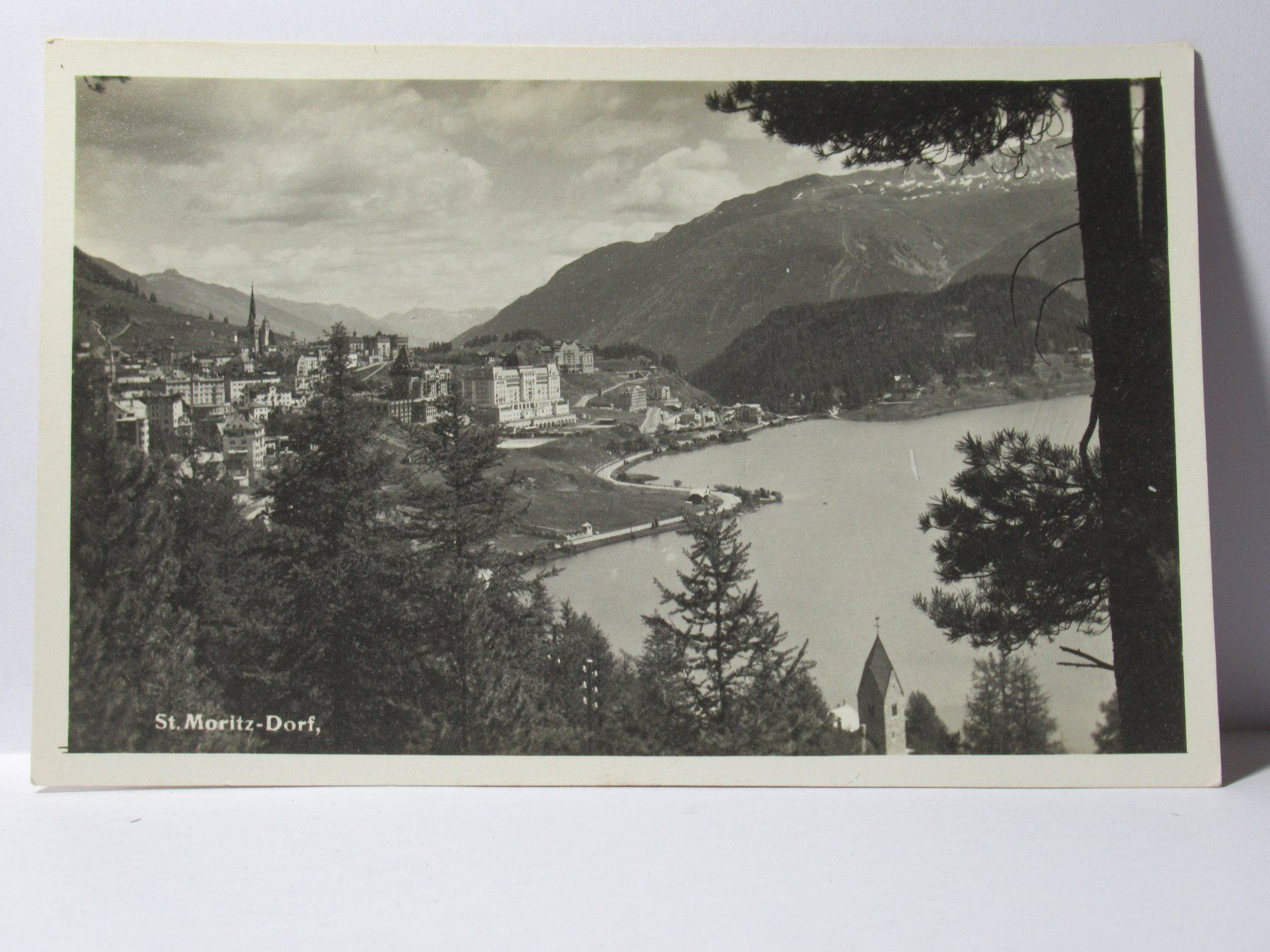 Ansichtskarten: St. Moritz - Dorf , Hotel – Neu (gemäss Beschreibung) aus Grenchen von Bluemchen1900