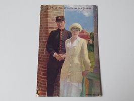 Le Roi et la Reine des Belges, Furnes 1915