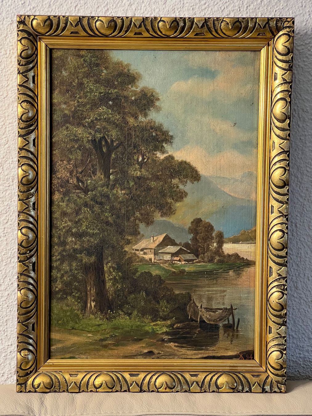 Tableaux: École  BARBIZON!!! Monogramm von 1894 – D'occasion à Basel par pmART 1