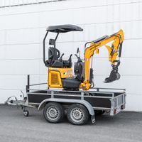 Minibagger/Bagger mieten inkl. Anhänger 180.-/Tag