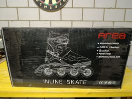 Area Inline Skates Gr 43 mit Alu-Chassis & ABEC 7 G Neu&OVP