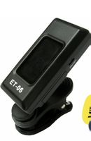 STIMMGERÄT-ET6-TUNER-MIT KLIPP-CHROMATISCH-GITARRE-BASS-VIOL
