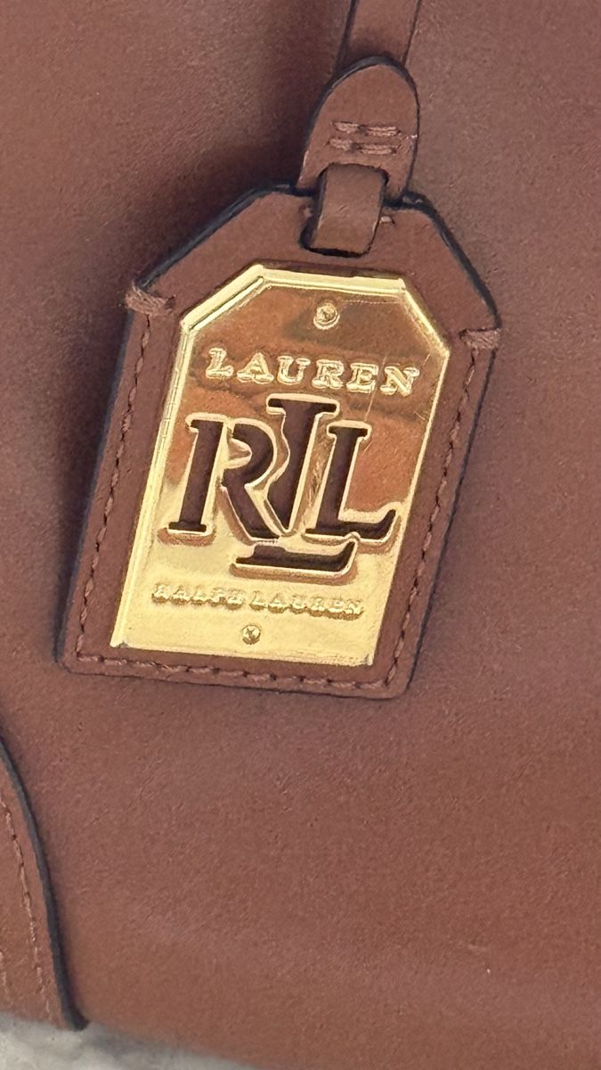 Ralph Lauren Borse da donna: Ralph Lauren Handtasche  Cognacfarbig – Usato da Oberrieden venduto da Bergsteiger67 1
