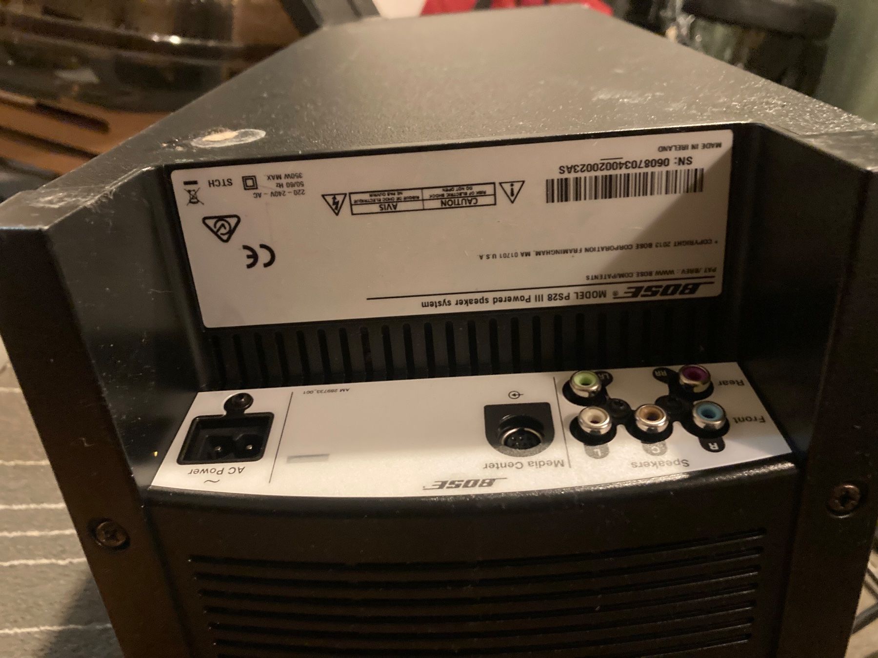 Bose Home Cinema: Bose Lifestyle Surround System / Heimkino – Usato da Winterthur venduto da Capriice 3