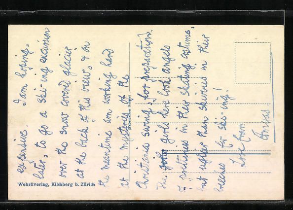 Cartoline postali: St. Moritz, Suvretta-Haus mit Piz Alban  – Usato da Berlin venduto da bartko-reher 1