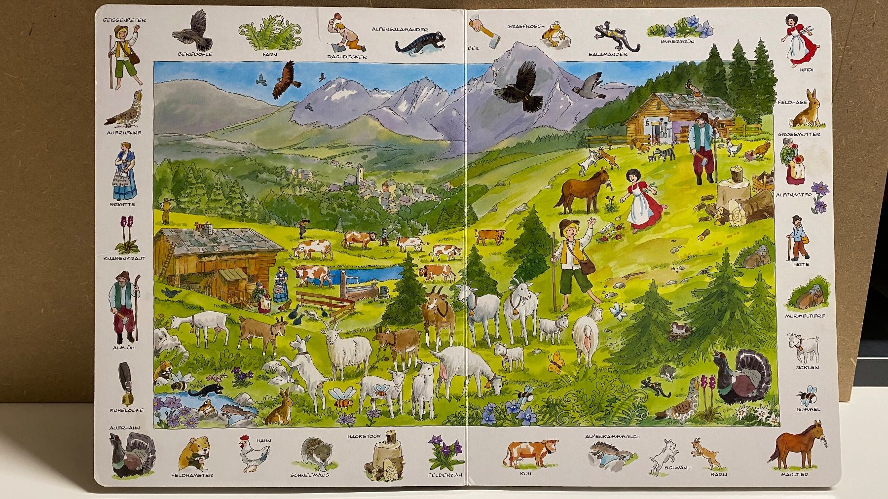 Libri: Wimmelbuch - Heidi – Usato da Dussnang venduto da trooper479 2