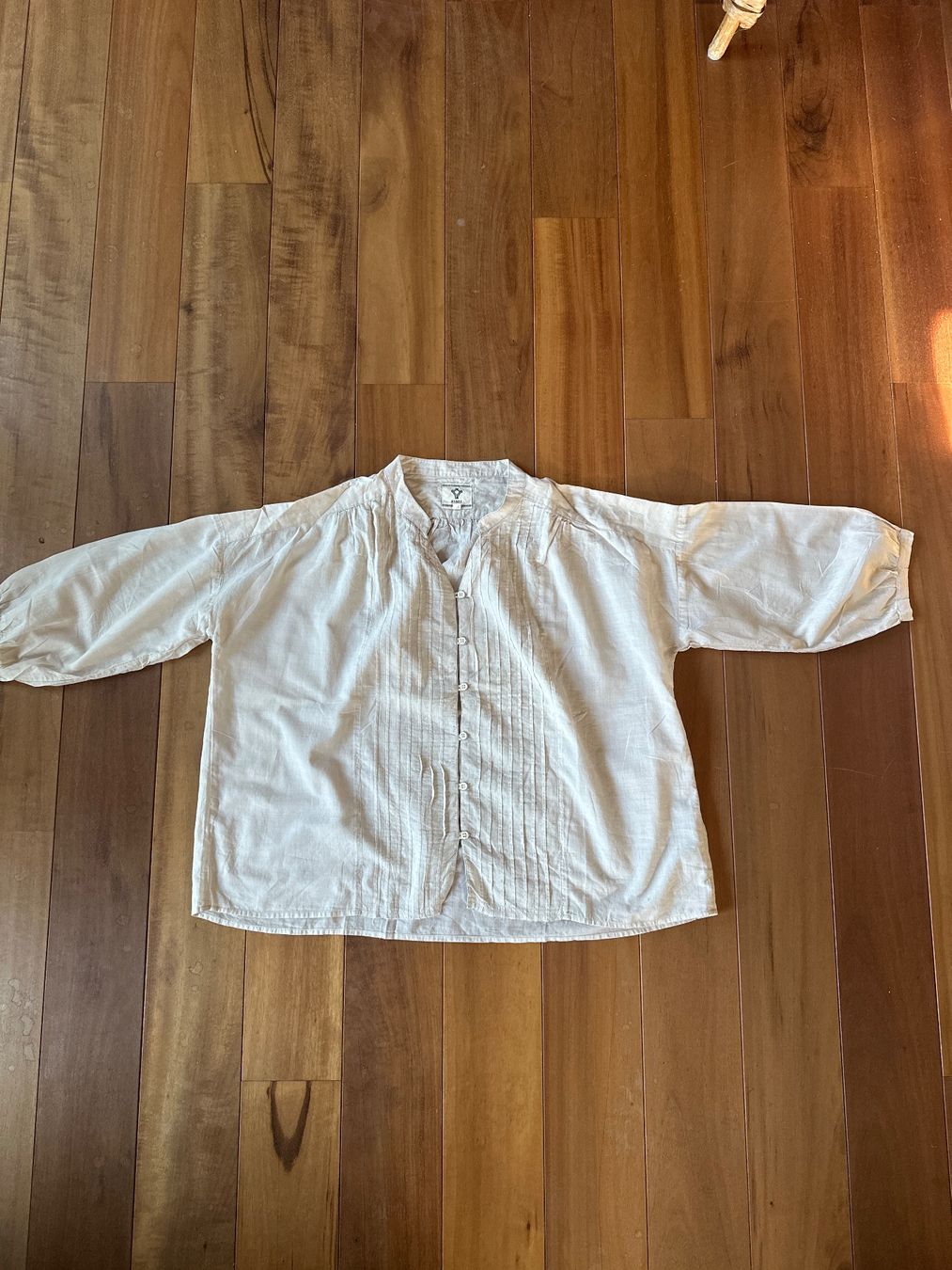 Camicette: BSBEE Bluse Gr M, beige, Baumwolle – Usato da Regensdorf venduto da Sternlein4