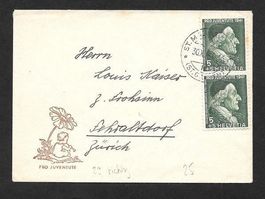 Pro Juventute Briefli Nr. 29 St. Margrethen (SG) 30.12.1941