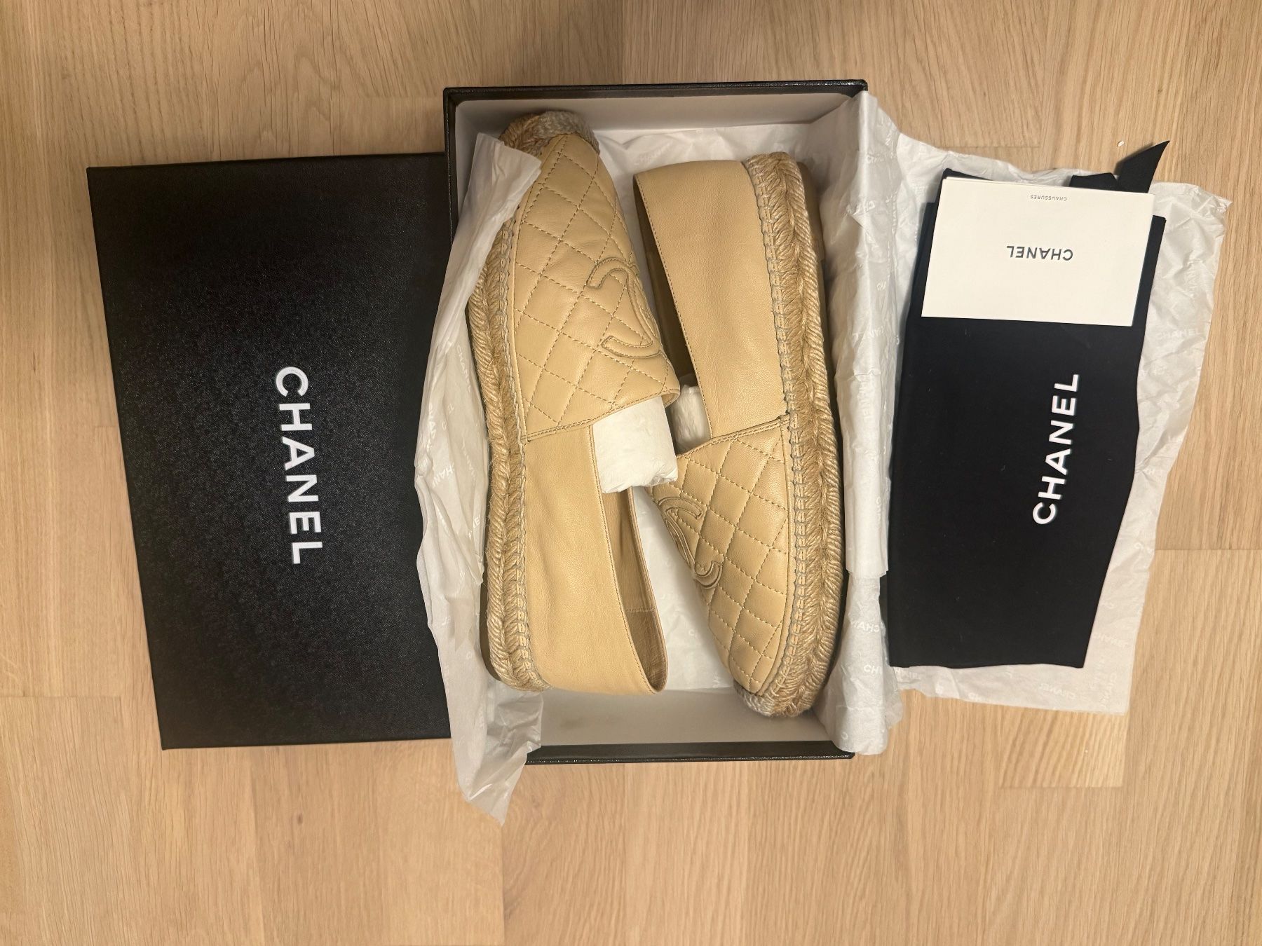 Chanel Scarpe da donna: Chanel Espadrilles Beige, Grösse 40 – Usato da Embrach venduto da Gsab 5
