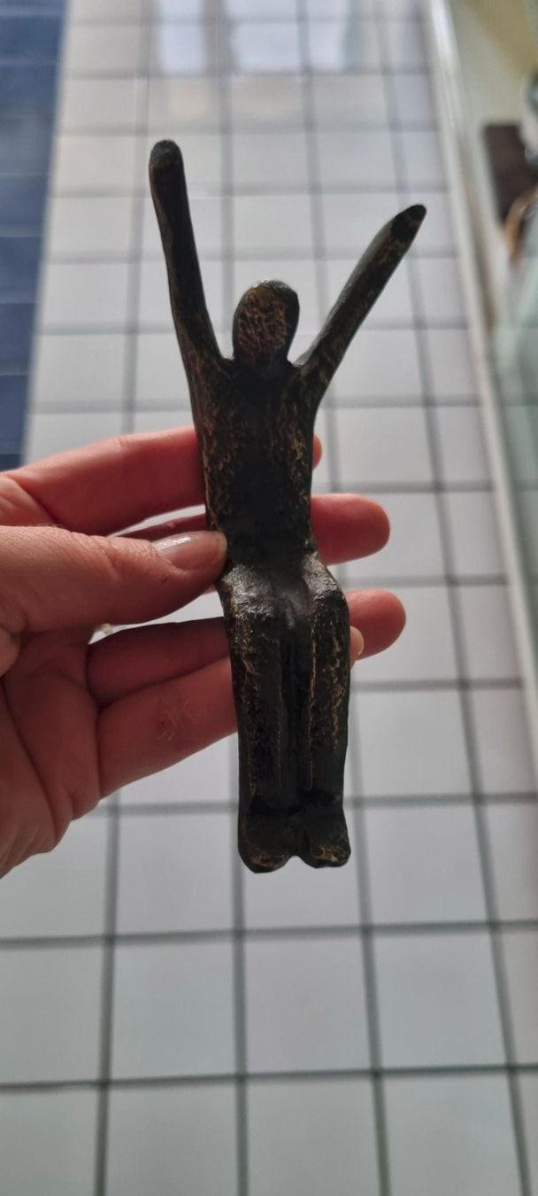 Statuette: Figur aus Metall – Usato da Derendingen venduto da Rider3 2