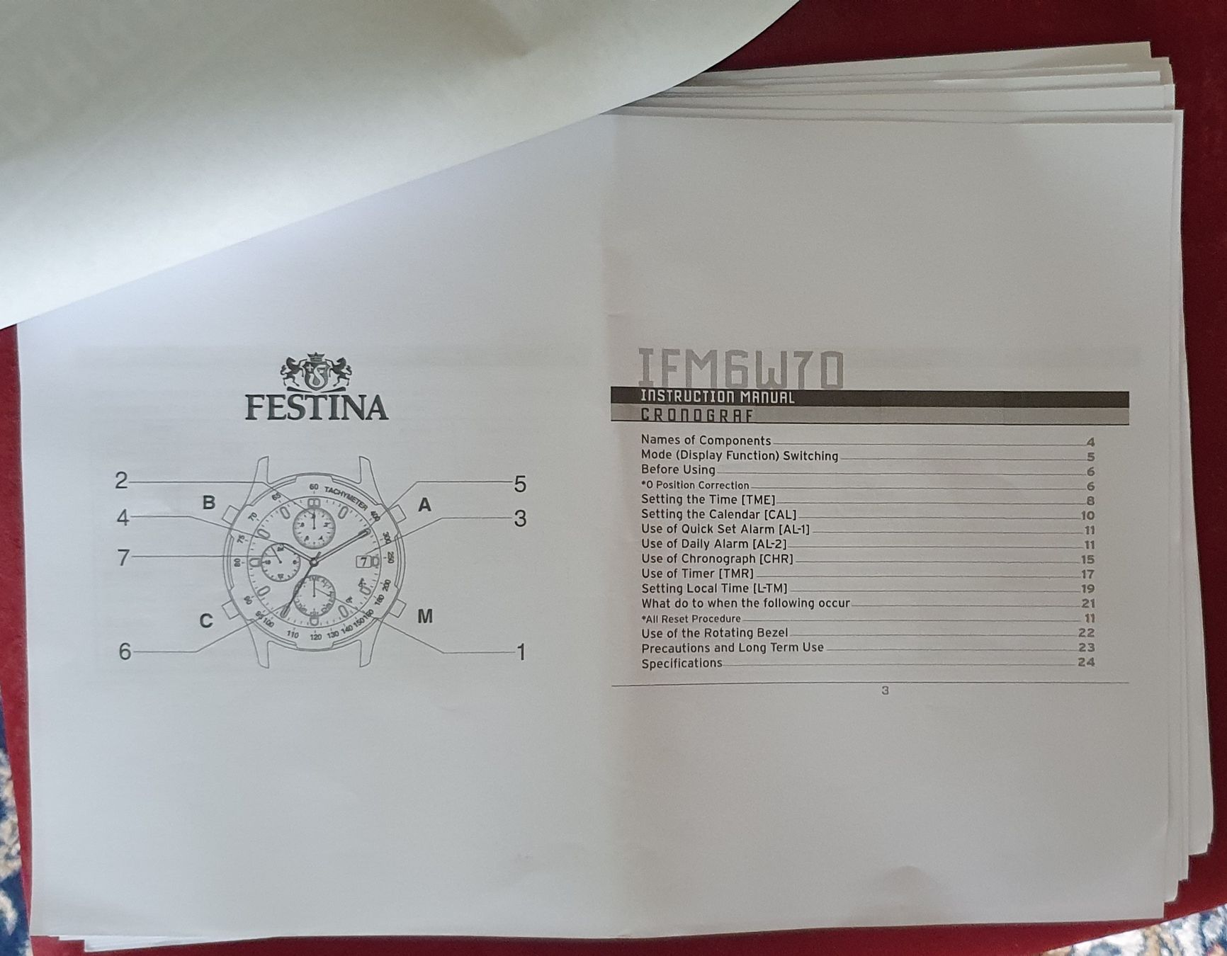 Festina Uhren: FESTINA Chronograph Herrenuhr – Gebraucht aus Kreuzlingen von Rschweiz1 5