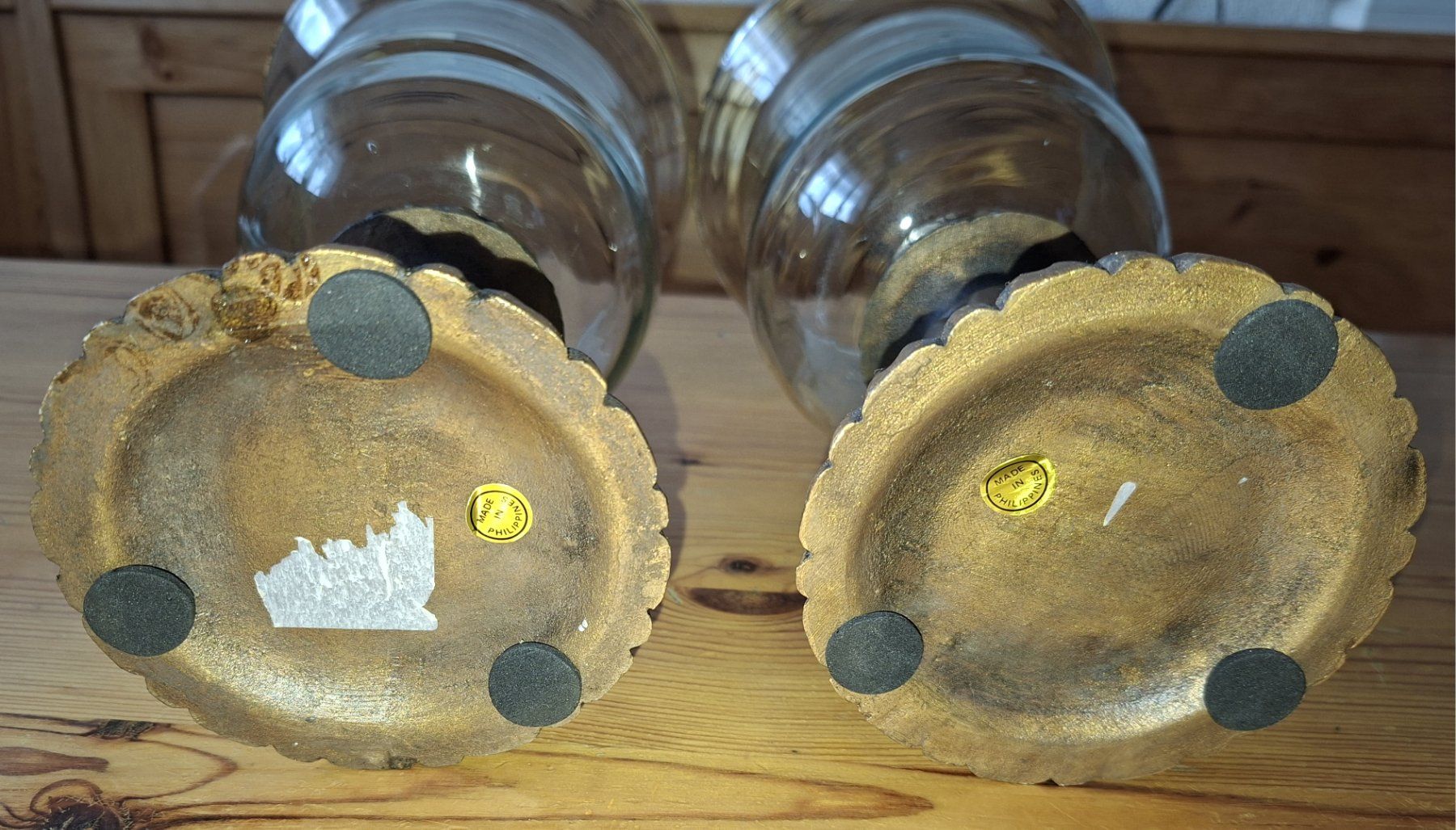 Vasi & Recipienti: 2 Windlichter/ Vasen, Deko, römisch/griechisch – Usato da Dietikon venduto da Rabia 3