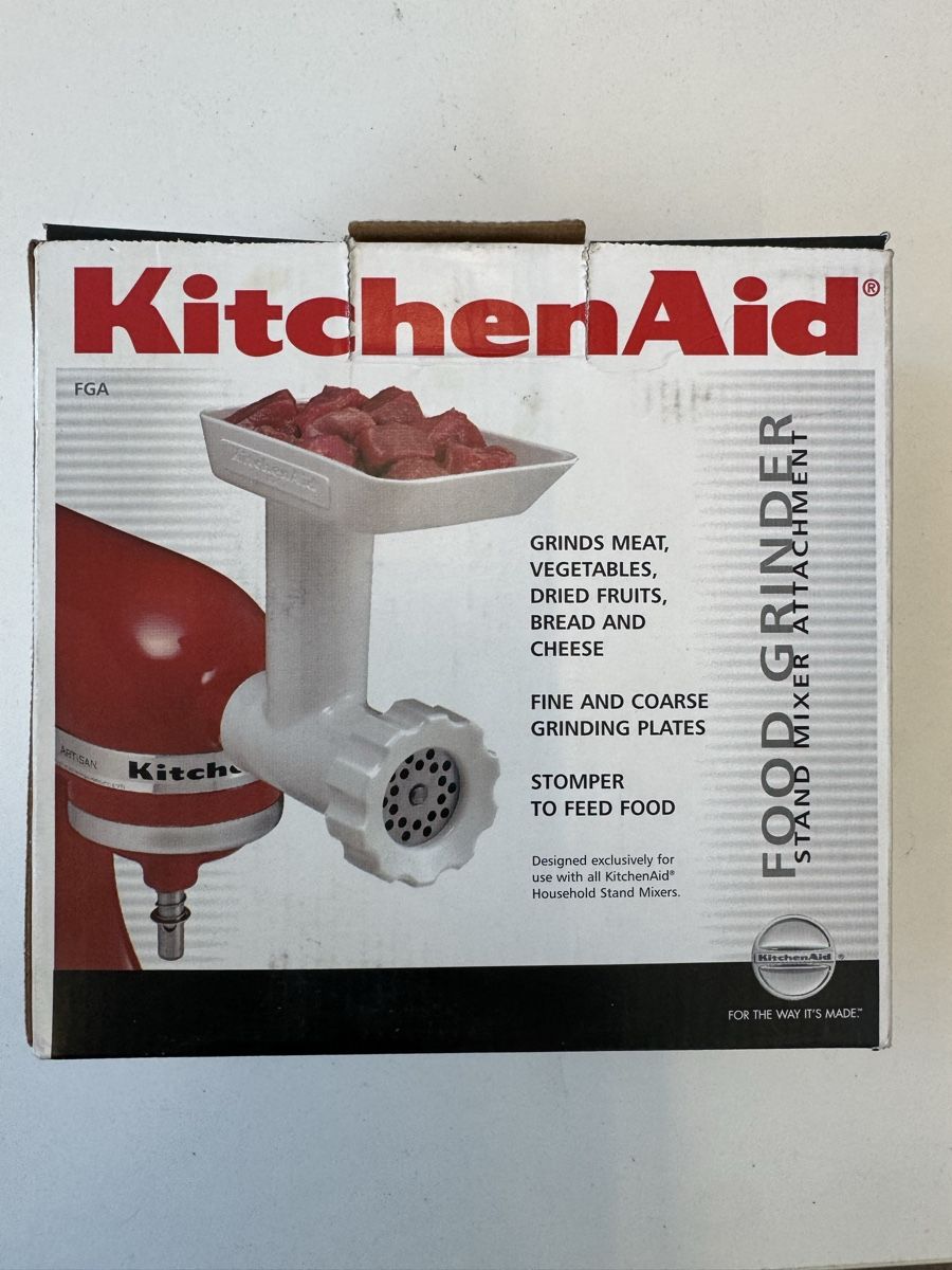 Kitchenaid Elettrodomestici da cucina: KitchenAid Fleischwolf Aufsatz FGA NEU & Originalverpackt – Nuovo e nell'imballaggio originale da Zürich venduto da Nobs1 5