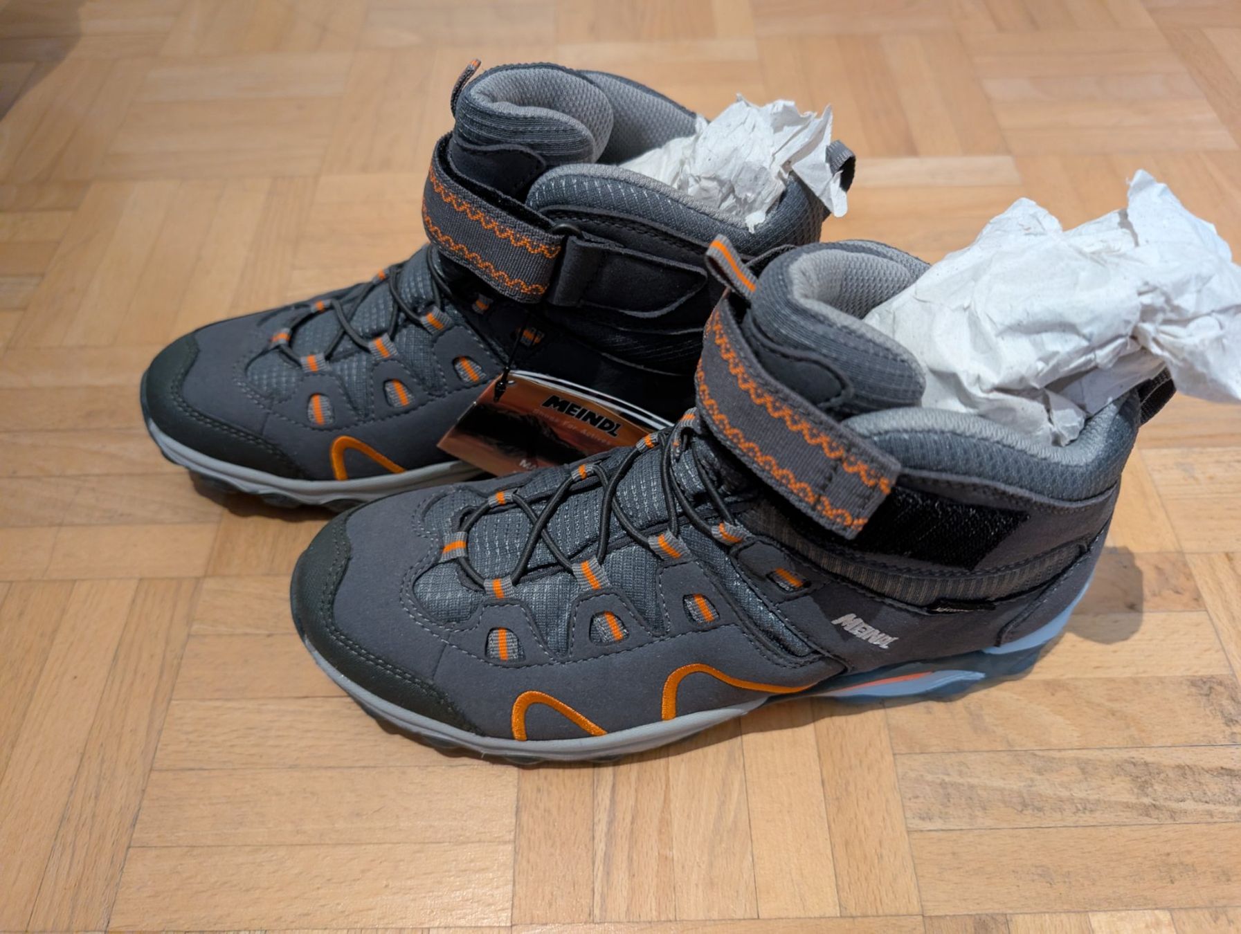 Meindl Scarpe per ragazzi: Wanderschuhe - neu und ungetragen – Nuovo e nell'imballaggio originale da Stäfa venduto da guzilla666 1