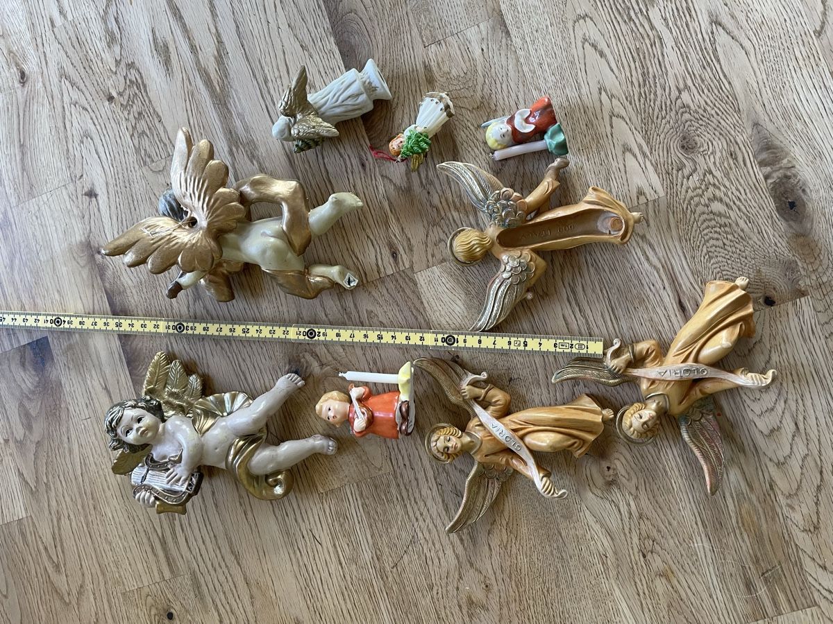 Statuette: 9 Engelfiguren 1 davon Goebel – Usato da Flawil venduto da Naphtali 5