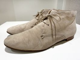 Tod’s Desert Boots Beige Wildleder – Gr. 39 – Made in Italy
