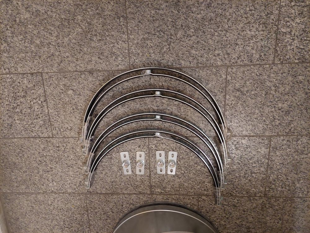JCS Schlauchschellen Größe 90 (5 Stück) - Verzinkt, 70-90 Mm, Jubilee Typ 4