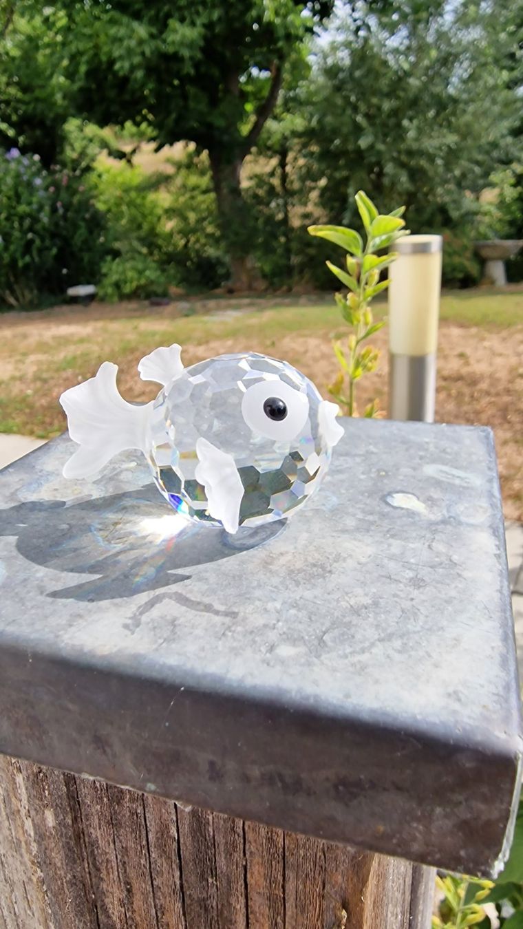 Swarovski Statuette: Swarovski grosser Fisch – Usato da Wil  AG venduto da Kfloh 1