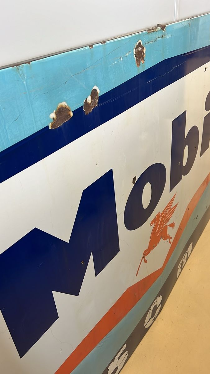 Schilder: MOBIL XL Emailleschild 2.5 m – Gebraucht aus Buchs ZH von phintage 1