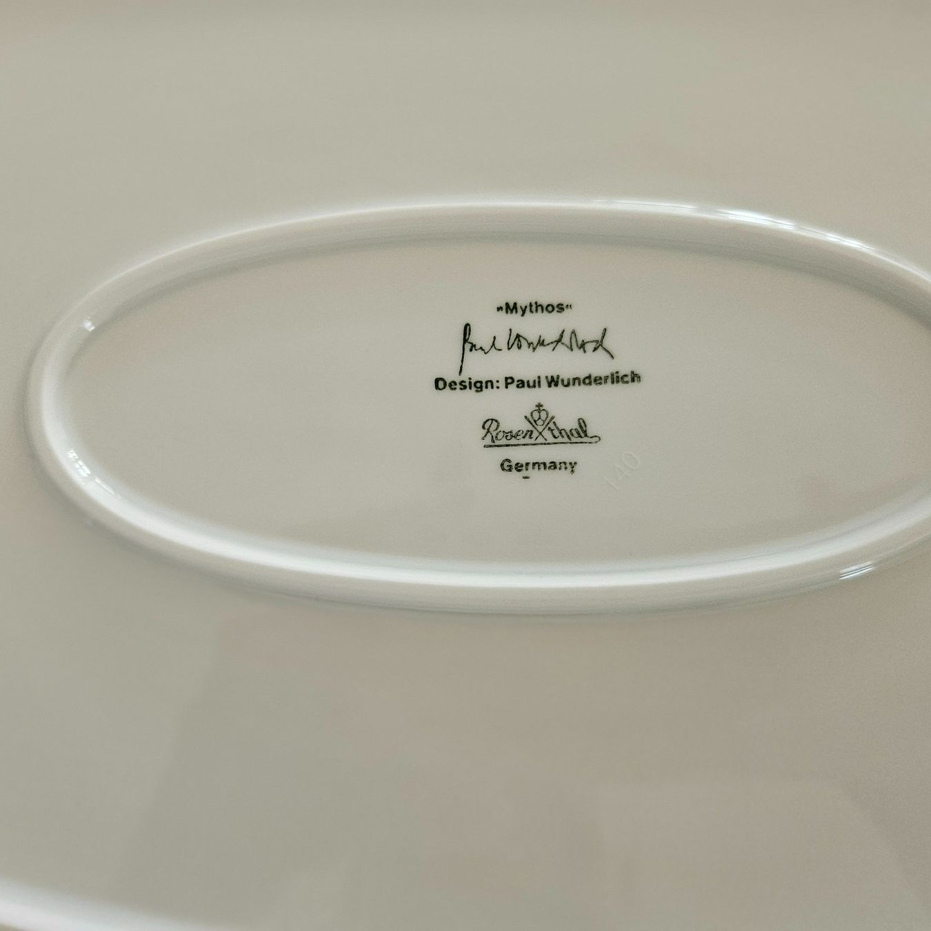Rosenthal Piatti di portata: Rosenthal Mythos Paul Wunderlich Servierplatte gross – Nuovo (secondo la descrizione) da Biel-Benken BL venduto da roxanne03 1