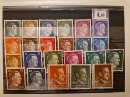 Deutsches Reich Briefmarken Lot Adolf Hitler POSTFRISCH