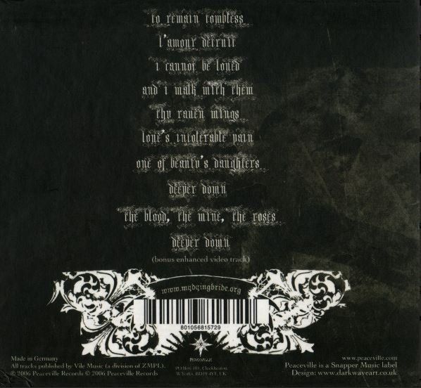 CD: My dying bride - A line...(Box set ltd) – Usato da St-Cergue venduto da VeganWarrior 1