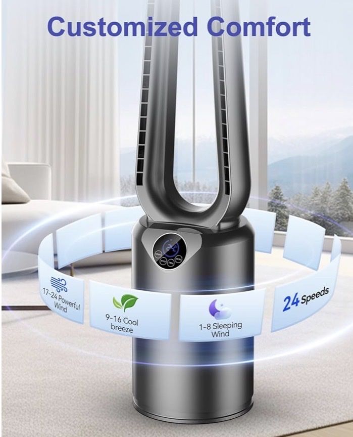 Ventilatori: Turmlüfter grau mit Fernbedienung neu – Nuovo e nell'imballaggio originale da Allschwil venduto da die_vjt5 3