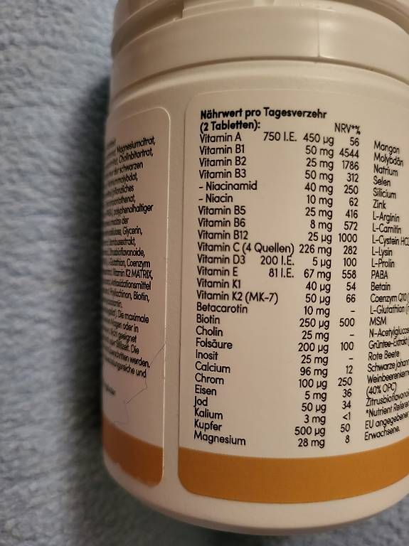 Cibi & Specialità: Multivitamin Basic  Allvital – Usato da Effretikon venduto da Zebra37 2