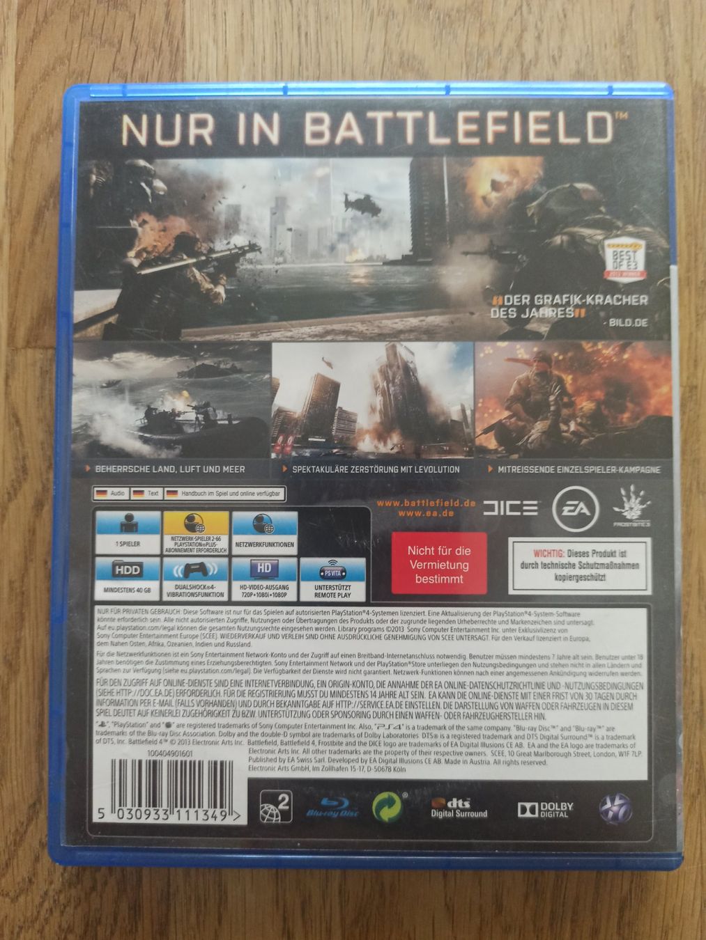 Jeux: Battlefield 4 PS4 / PS5 – D'occasion à Oberweningen par mar_87mx 1