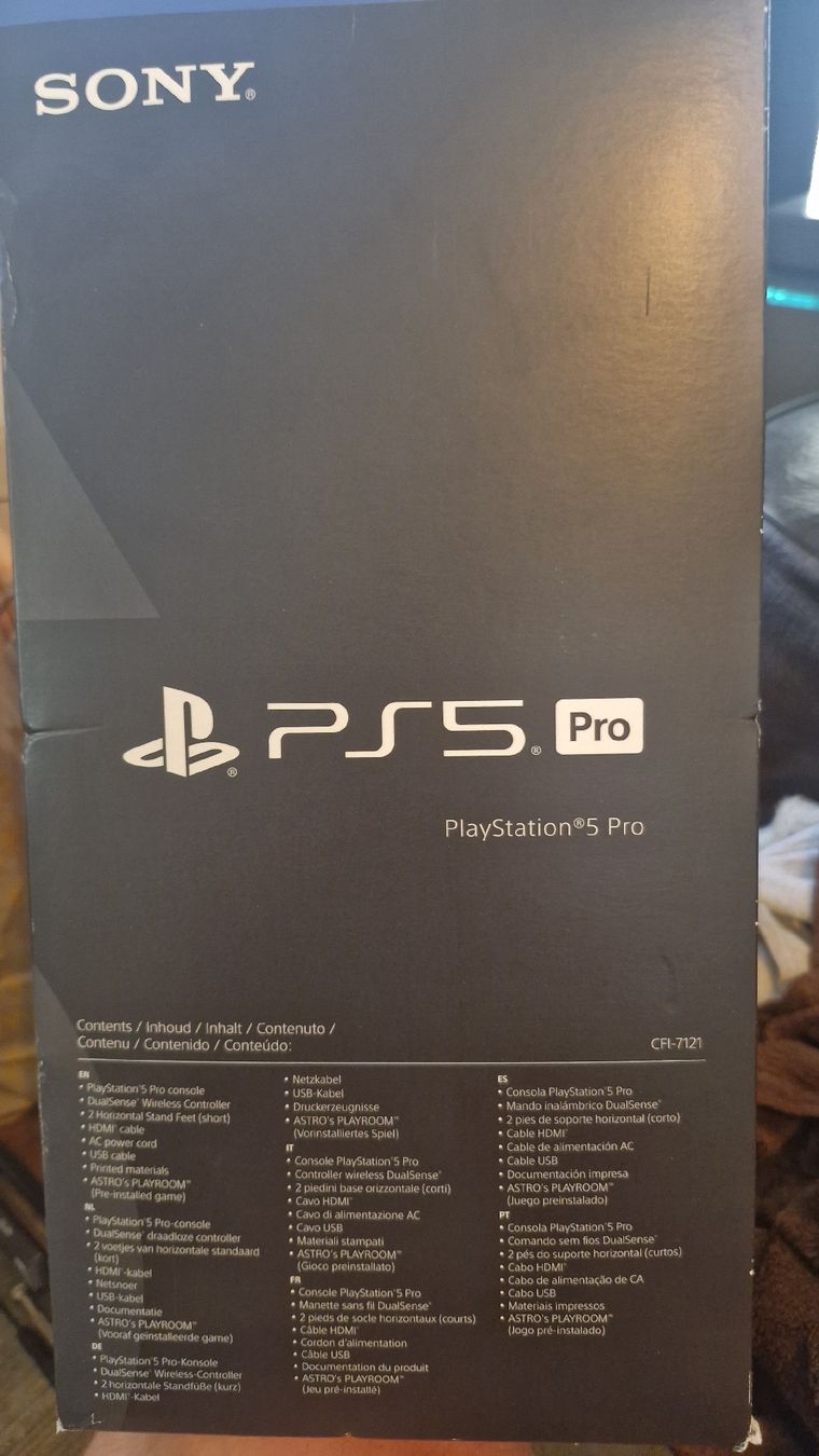 Sony Konsolen: Playstation 5 PRO – Neu und originalverpackt aus Gossau ZH von hou_rnv9 1