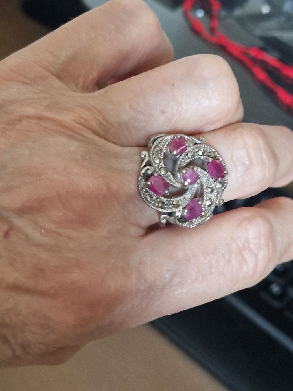 Anelli: Splendide bague ancienne – Usato da SAXON venduto da Mariposita1428 3