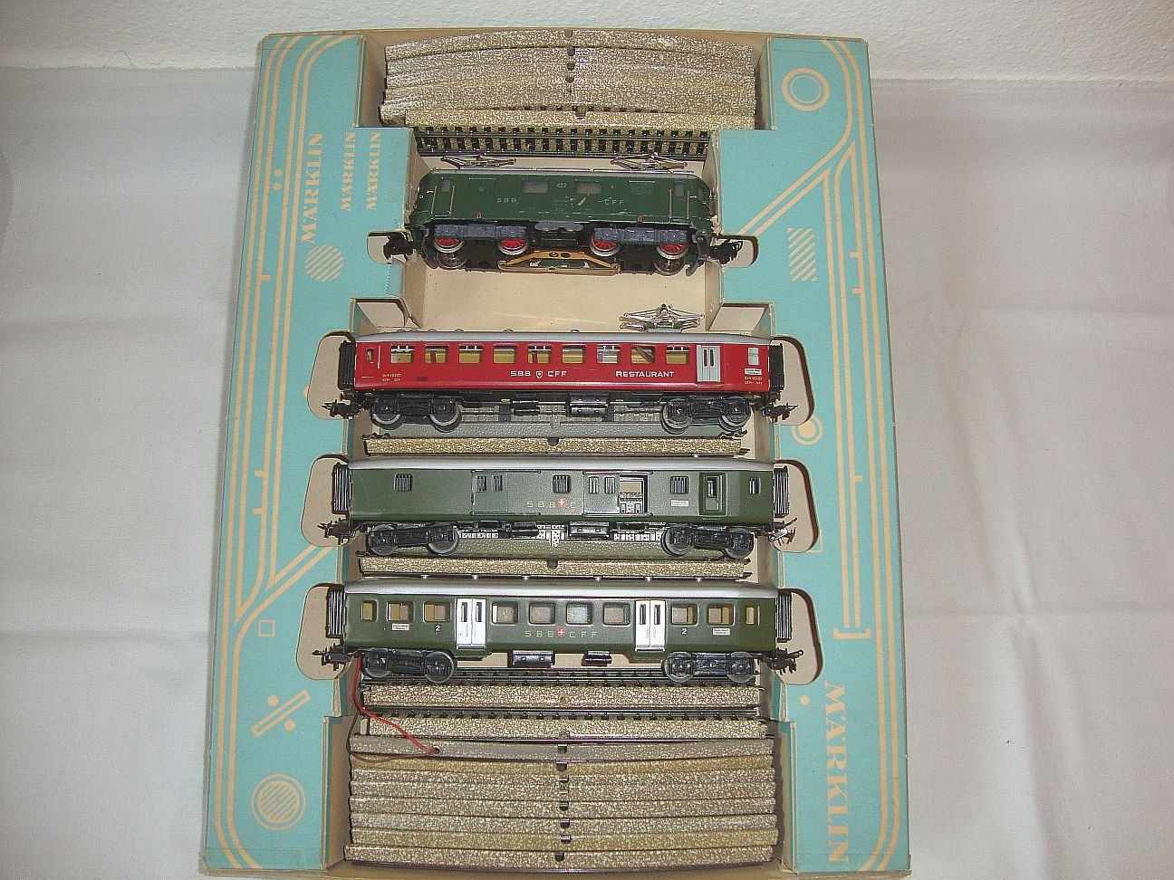 Märklin Modellini di ferrovie: Märklin Startpackung 3214 – Usato da Winterthur venduto da Sukram31000 2