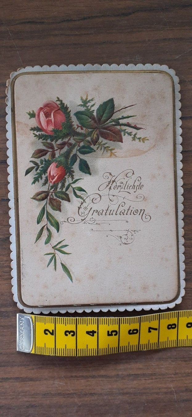 Cartoline postali: Ansichtskarte 3 D antik Nr.3 – Usato da Mörschwil venduto da lindaswunderkiste 9