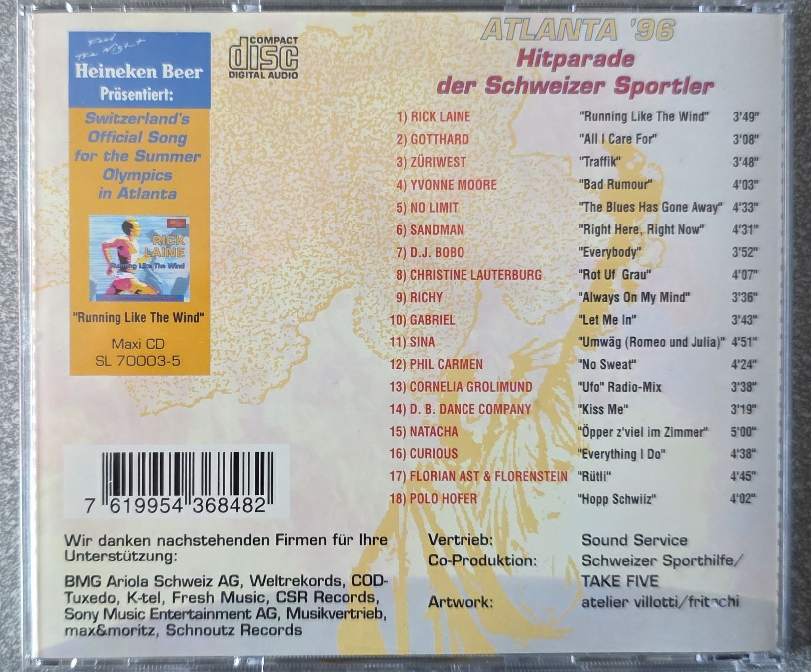 CD: Music CD - Atlanta 96 – Usato da Oetwil am See venduto da fineli2 1