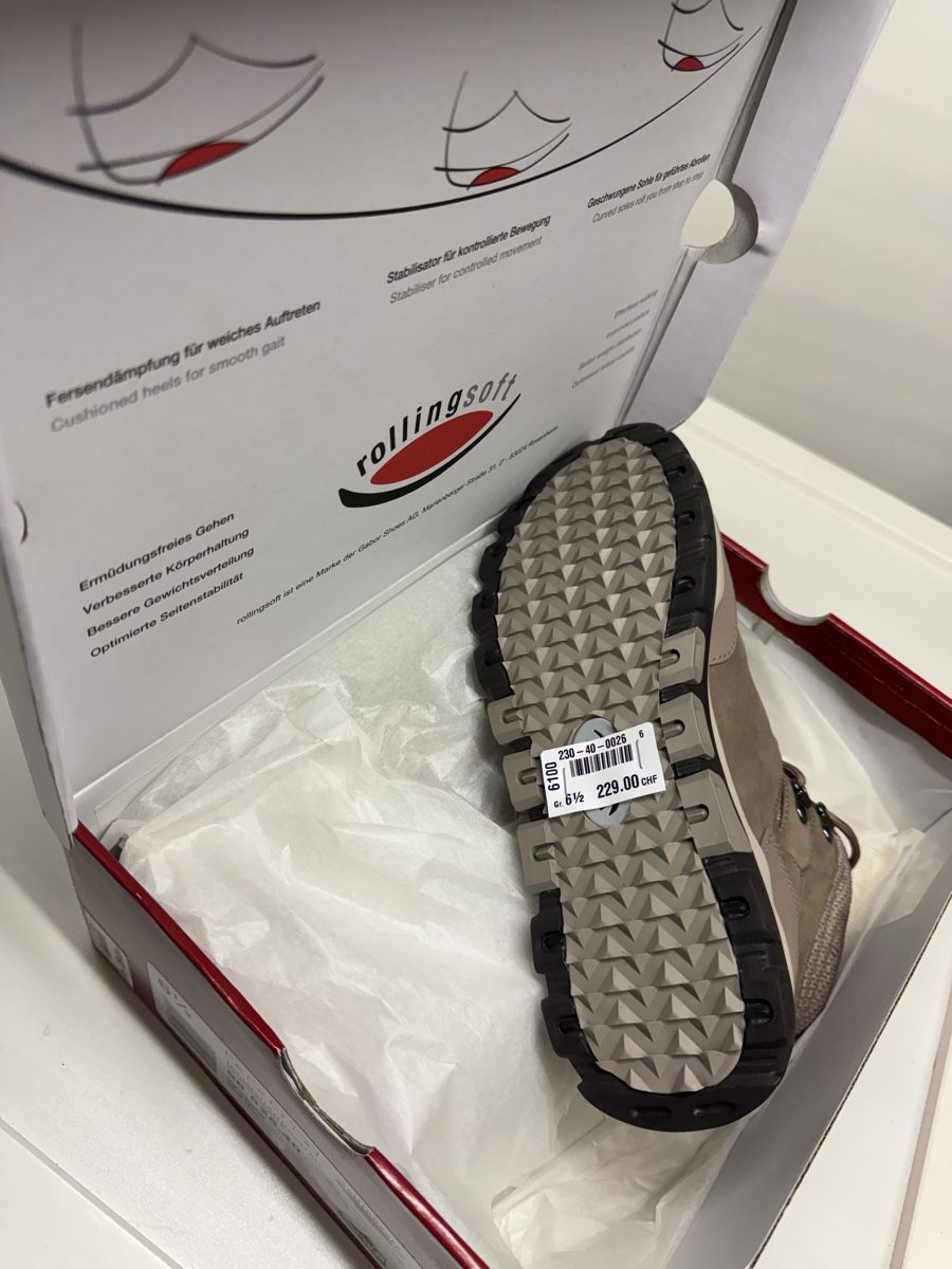 Scarpe da donna: Bottines Rollingsoft Gore-Tex, Taille 40 - neuves! – Nuovo e nell'imballaggio originale da Brügg BE venduto da Goob 8